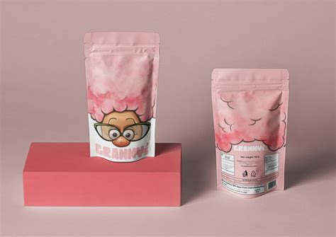 Grannys Cotton Candy Packaging Design Brings Traditional Snack To