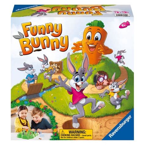 Ravensburger Funny Bunny Board Game Ts Games And Toys From Crafty