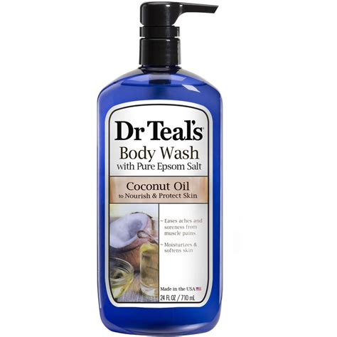 Dr Teals Body Wash Coconut Oil 710ml Big W