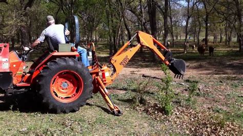 Bradco 3375 3 Point Backhoe Attachment Youtube