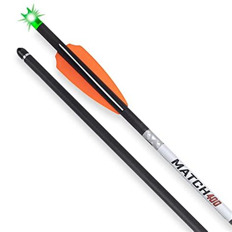 Wicked Ridge Match 400 Lighted 20” Carbon Crossbow Arrows Pack Of 3