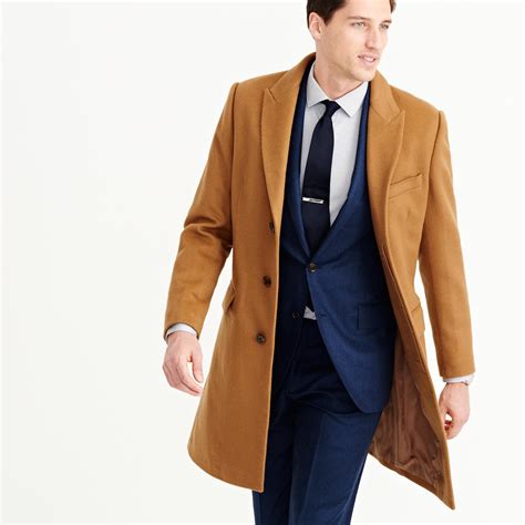 Jcrew Ludlow Peak Lapel Topcoat In Wool Cashmere With Thinsulate In