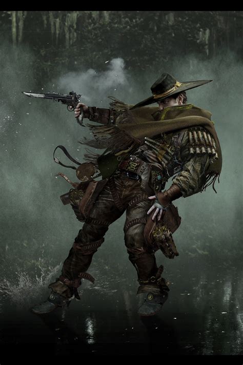 Cowboy Fantasy Male Fantasy Warrior Sci Fi Fantasy Apocalyptic