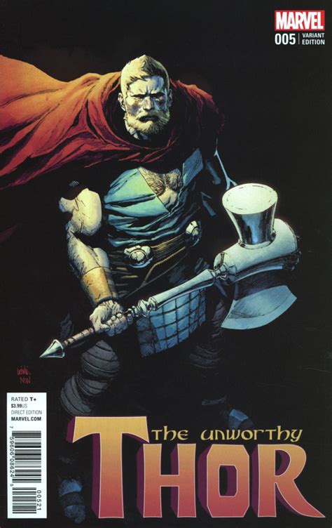 Unworthy Thor 5 Cover C Incentive Leinil Francis Yu Variant Cover