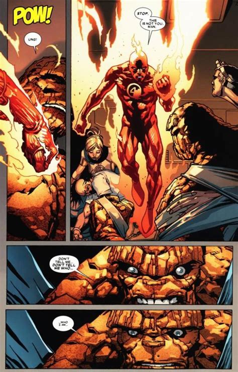 Ben Grimm And Human Torch Vs Wolverine And Storm Battles Comic Vine