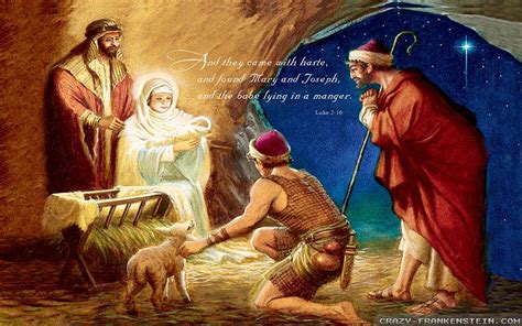 Christmas Nativity Scene Wallpaper 59 Images