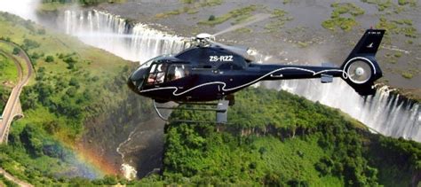 Balade En Hélicoptère Au Dessus Des Chutes Victoria Livingstone