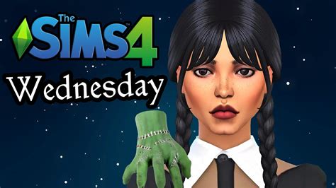 The Sims 4 Wednesday Addams Cas And Dance Youtube