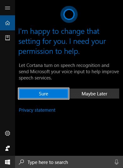 Enable Or Disable Cortana On Windows 10 Lock Screen Techcult