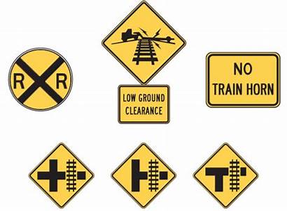 Railroad Signs Dmv Crossing Crossings Before Save