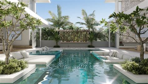 Tropical Pool House Chris Clout Design