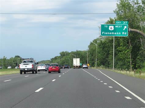 Connecticut Interstate 84 Eastbound Cross Country Roads