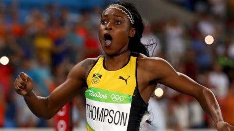 Jamaicas Elaine Thompson Secures Sprint Double After Winning Womens