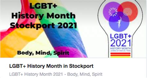 online festival set to celebrate lgbt history month throughout february one stockport