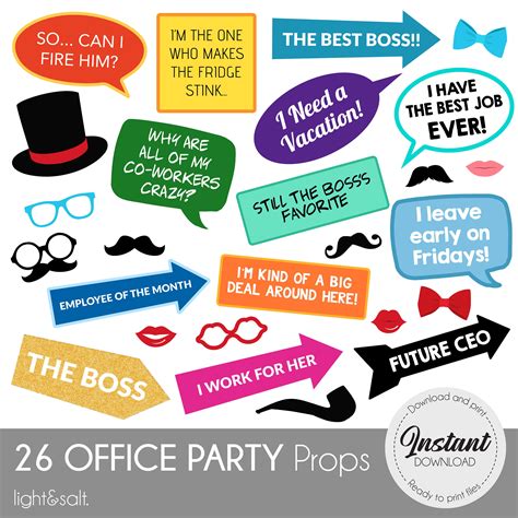 Office Party Photo Booth Props Office Party Retirement Ubicaciondepersonas Cdmx Gob Mx
