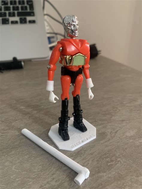 Stl File Micronauts Mego Stand・model To Download And 3d Print・cults