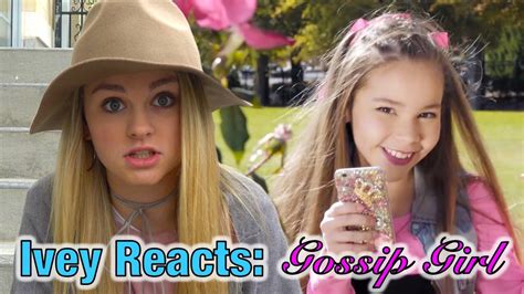 Ivey Reacts Gossip Girl Haschak Sisters Youtube