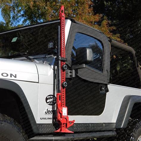 Hi Lift Jack Mounting System For Jeep 1997 2015 Tj And Jk Series Ch4x4