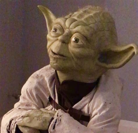 Star Wars Yoda Puppet Prop 11 Custom Life Size Prop Replica Etsy