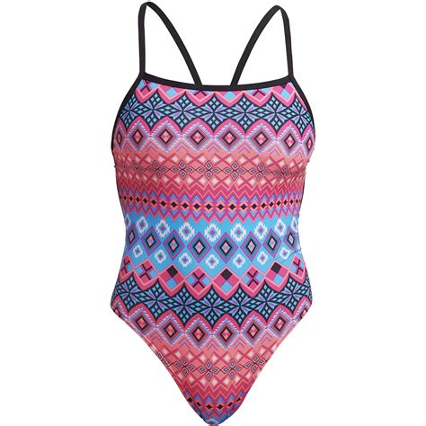 funkita single strength one piece swimsuit women tinsel town bike24