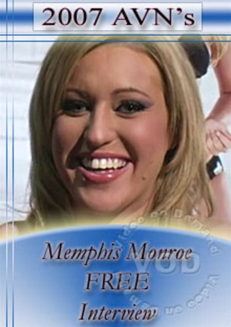 2007 Avn Interview Memphis Monroe By National Interviews Hotmovies