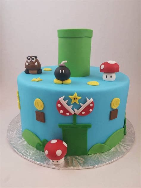 Super Mario Bros Cake Tutorial