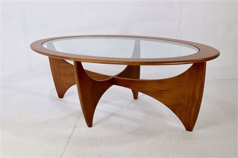 Retro G Plan Astro Oval Teak Coffee Table Fresco Mid Century 60s 70s