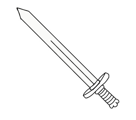 How To Draw Cartoon Swords Countermention