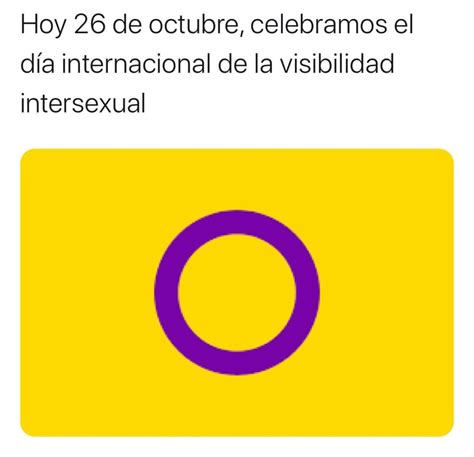 Día De La Visibilidad Intersex