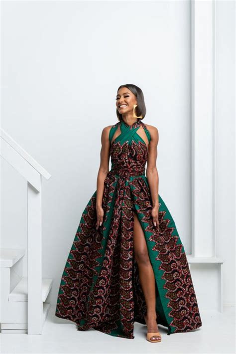Zambias Latest Short And Long Chitenge Dresses 2023
