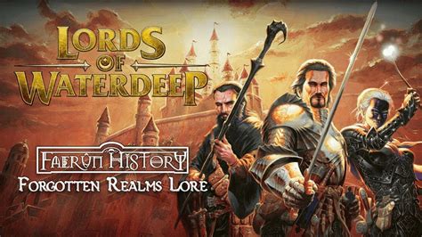 Lords Of Waterdeep Forgotten Realms Lore Youtube