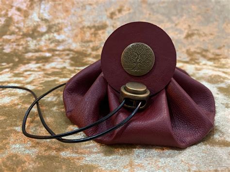 Dice Bag Dungeons And Dragons Leather Regular Dice Bag Dnd Etsy