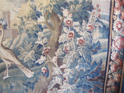 Decorative French Verdure Tapestry 282m X 412m Circa 1700 798682 Uk