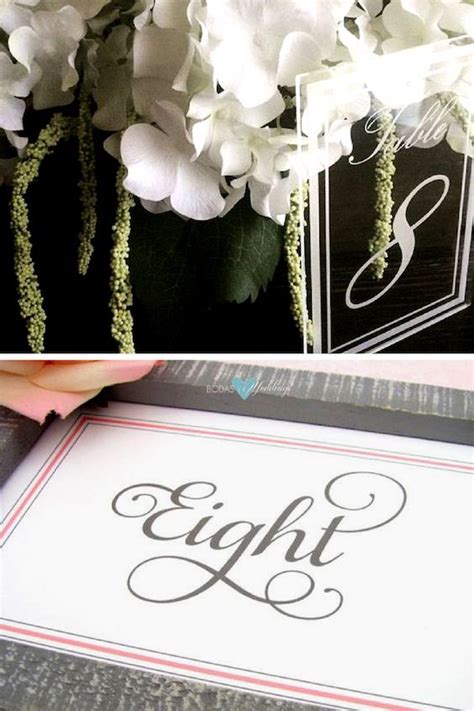 Simple wedding table decorations can make just as much of a statement. 51 Unique Table Number Ideas for Wedding Receptions (and DIYs)