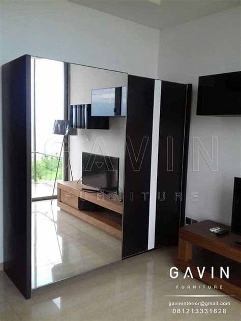 Lemari pakaian 2 pintu minimalis sliding. Lemari Sliding Atau Geser Dengan Berbagai Model Menarik