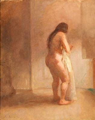 A Nude Woman Turned Backwards By Julius Paulsen On Artnet My Xxx Hot Girl