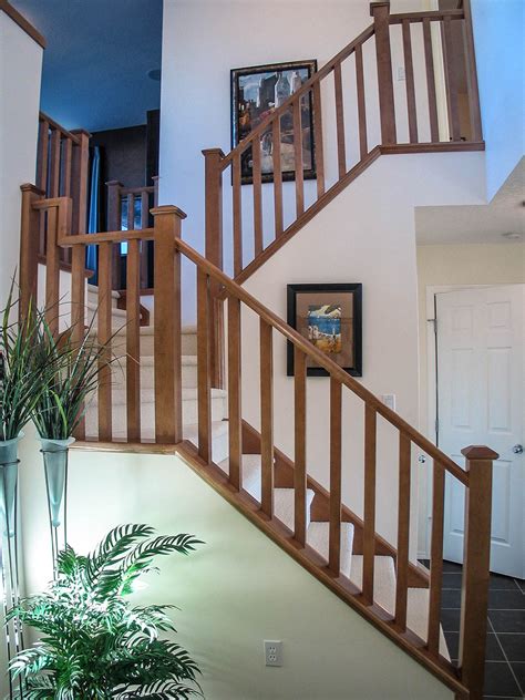 Mission Style Staircase And Railings Artistic Stairs