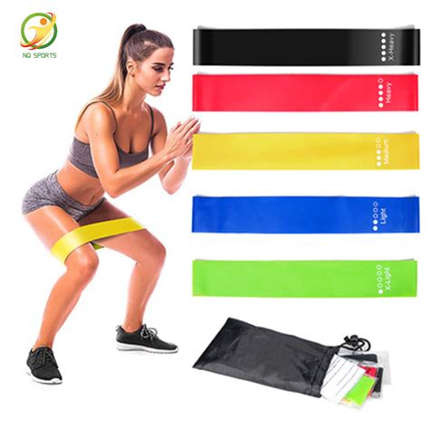 Exercise Fitness Latex Mini Loop Resistance Band Set For Workout Gym China Mini Loop
