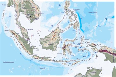 Large Detailed Political Map Of Indonesia Indonesia Large Detailed Images