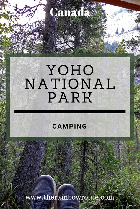 Camping In Yoho National Park Yoho National Park National Park
