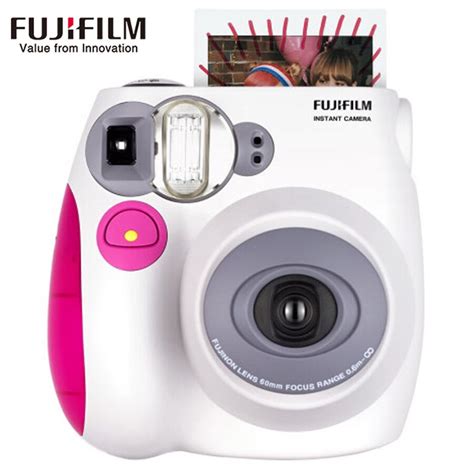 Genuine Fujifilm Fuji Instax Mini 7s Instant Film Photo Camera Pink