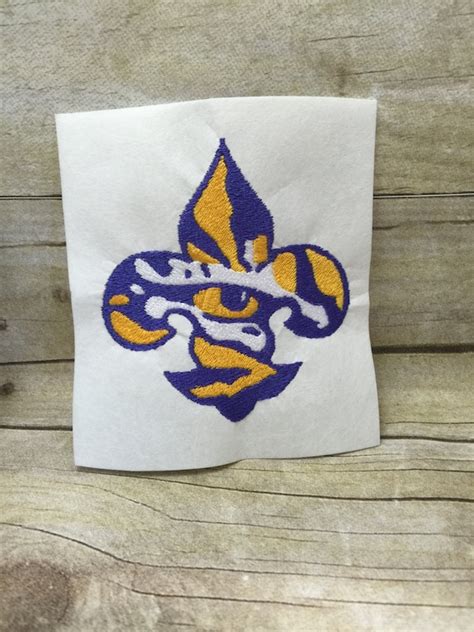 Lsu Embroidery Designs Show Your Tiger Pride With These Patterns