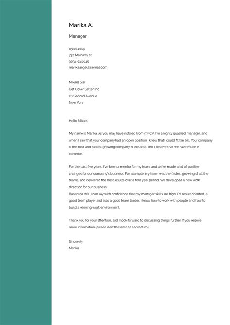 Social Worker Cover Letter Example And Writing Tips Free 2022
