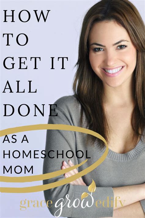 How To Get It All Done As A Homeschool Mom Tips And Resources