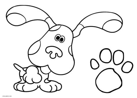 Free Printable Blues Clues Coloring Pages For Kids Birthday Coloring