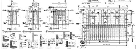 Cmu Reinforcing Placement Layout Details And Rebar Schedule