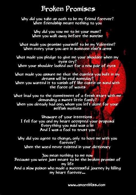 Promises Are Meant To Be Broken