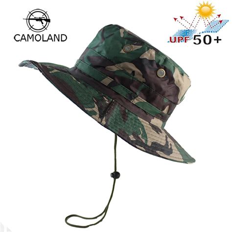 Waterproof Upf50 Tactical Airsoft Sniper Camouflage Boonie Hats