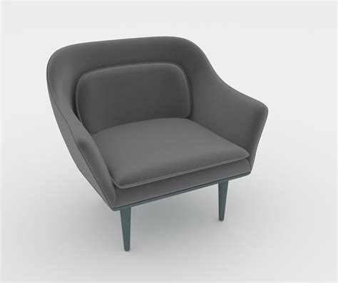 Armchair Lounge Chair 3d Model Cgtrader