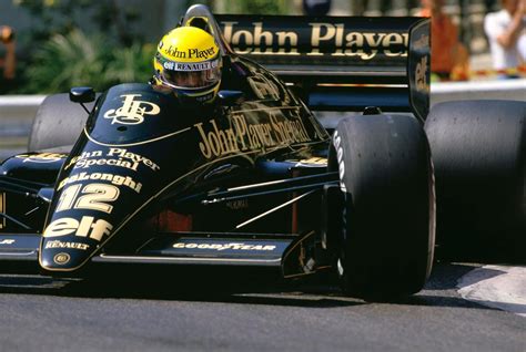 1986 Monaco Lotus Ayrton Senna Ayrton Senna Indy Cars Lotus F1